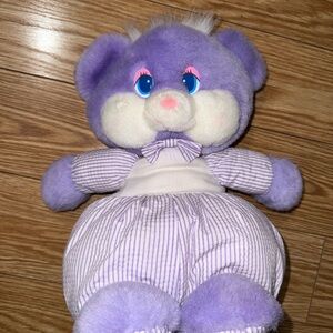 Vintage Purple Plush Bear Toy
